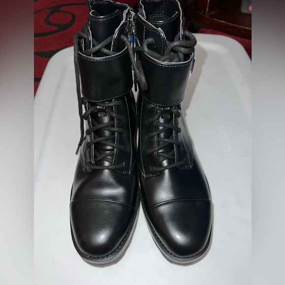 Michael Kors black combat boots - Picture 3 of 7